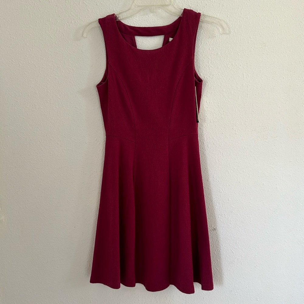 Lauren Conrad Maroon Dress size 2
